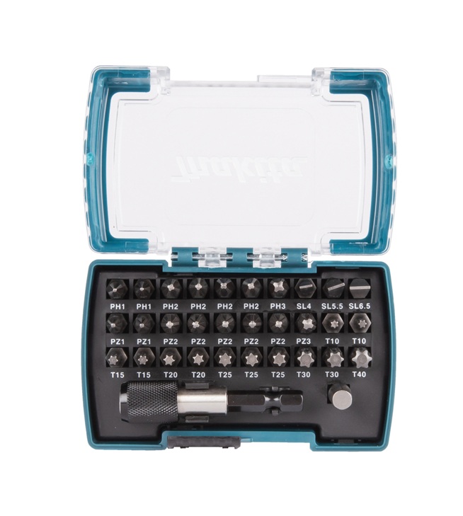 Jeu d'accessoires de tournevis Makita D-74762; 32 unités