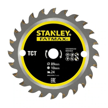 Scie circulaire Stanley STA10410-XJ; 89x10mm; Z24