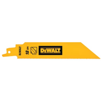 Sabre lame de scie DeWalt DT2404-QZ; 152 mm; 5 unités