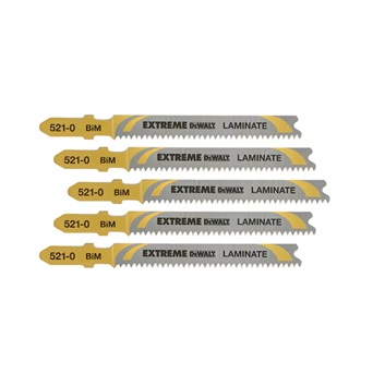 Lame de scie sauteuse DeWalt DT2080-QZ; 59 mm; 5 unités
