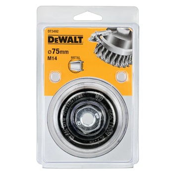 Brosse conique DeWalt DT3492-QZ; M14; 75 mm
