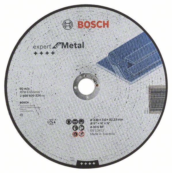 Disque abrasif Bosch A30 S BF; 230x3 mm