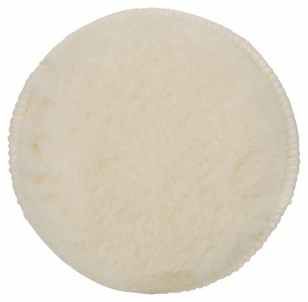 Tampon à polir en laine de mouton Bosch; 130 mm