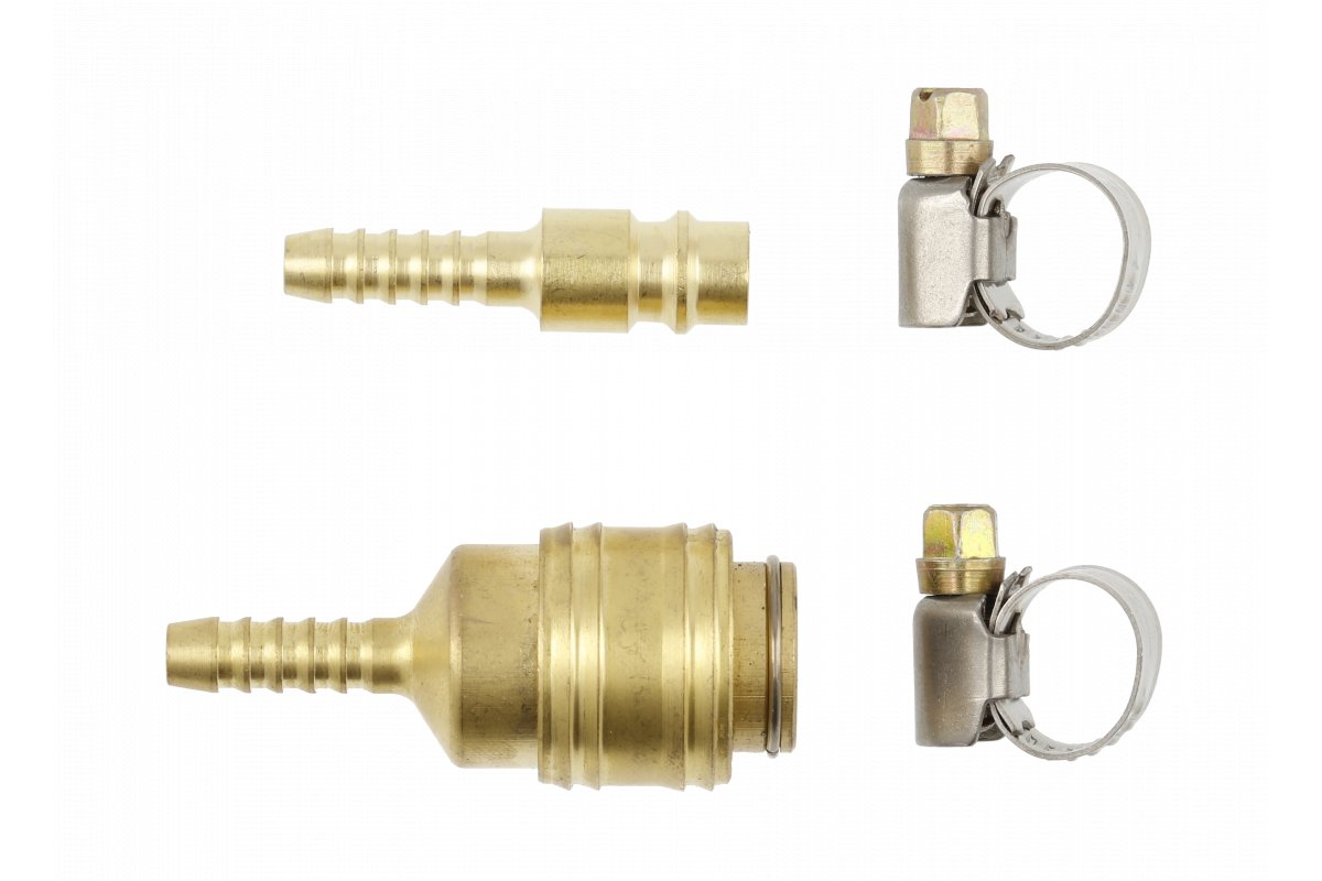 Connexion rapide Hogert HT4R821; 1/4' + Sangle
