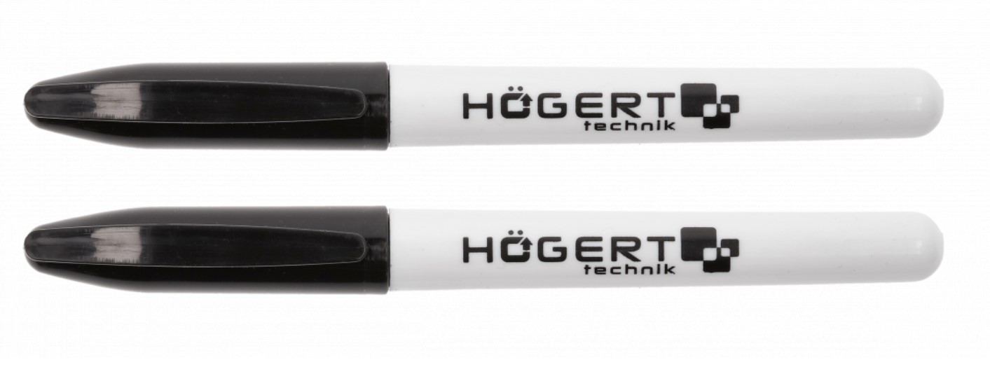 Stylo de marquage Hogert HT3B779; juodas; 2 unités