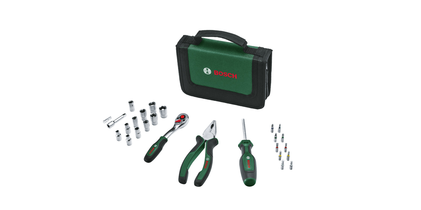Ensemble d'outils Bosch 1600A02BY2; 26 unités