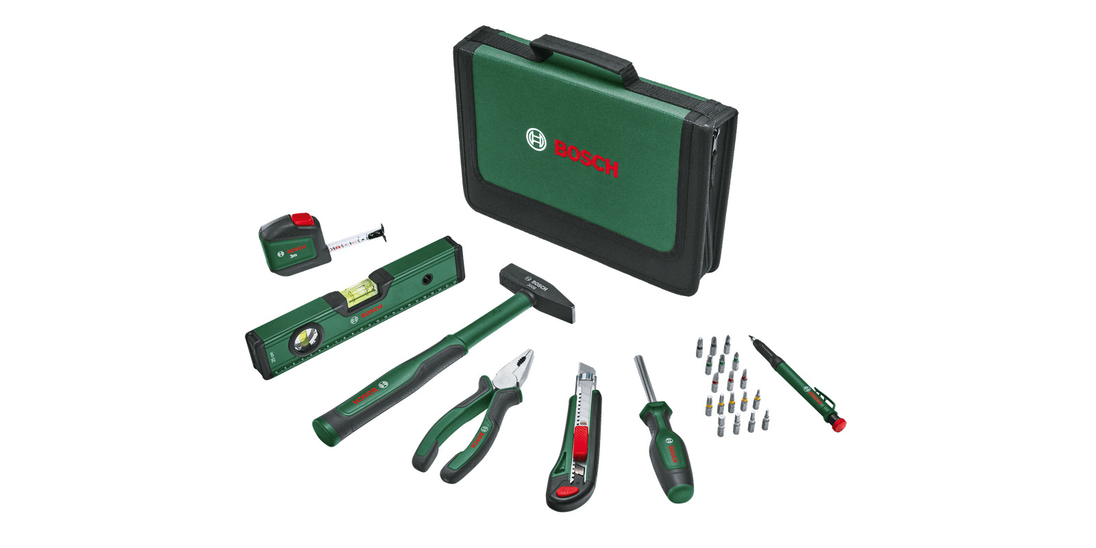 Ensemble d'outils Bosch 1600A02BY6; 25 unités