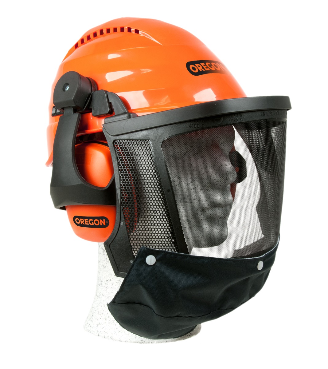 Casque de protection Oregon 562413; avec écran de protection et cache-oreilles
