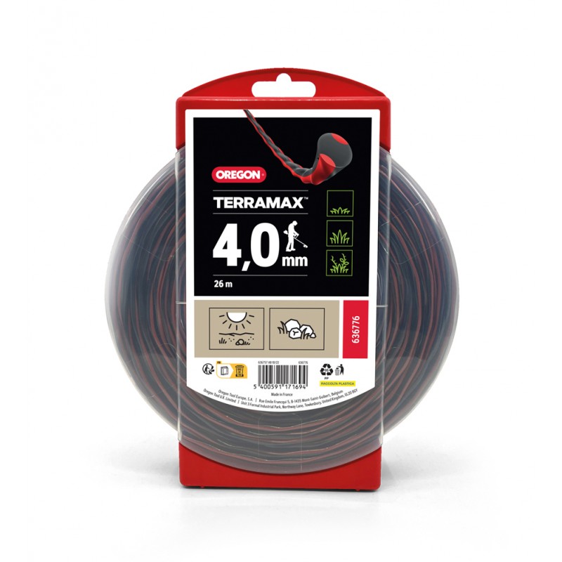 Fil de coupe Oregon TerraMax 636776; 4 mm x 26 m