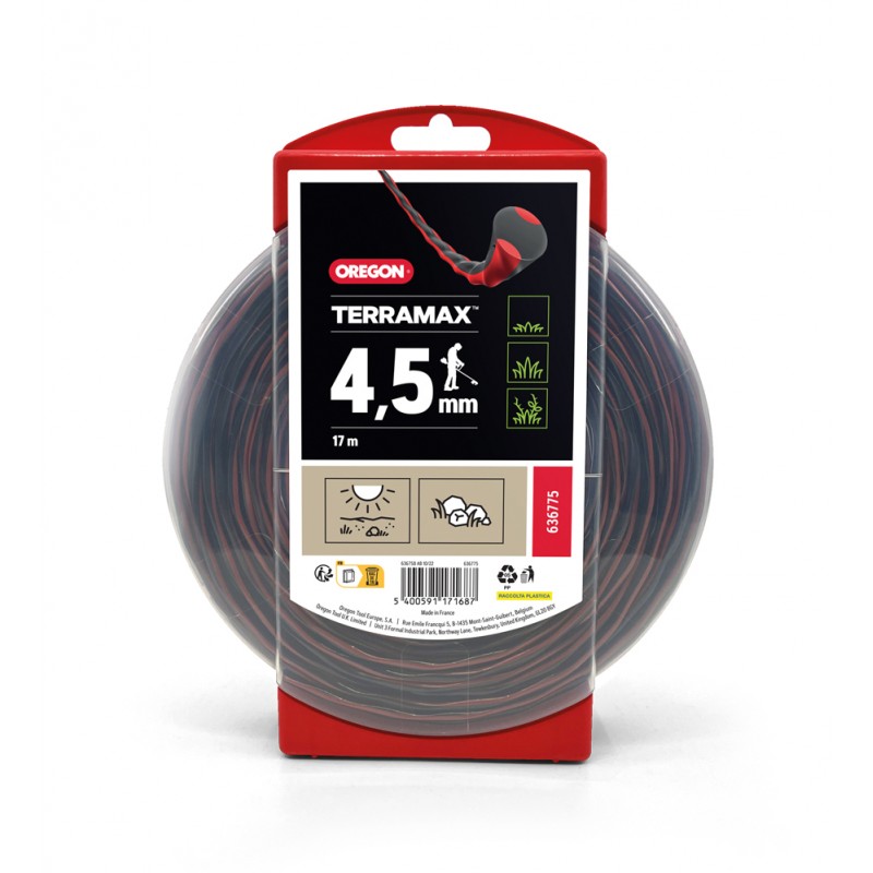 Fil de coupe Oregon TerraMax 636775; 4,5 mm x 17 m