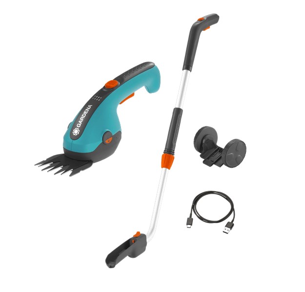Haie et cisaillement d'herbe Gardena ClassicCut Li; 3,6 V; 2,5 Ah accu.