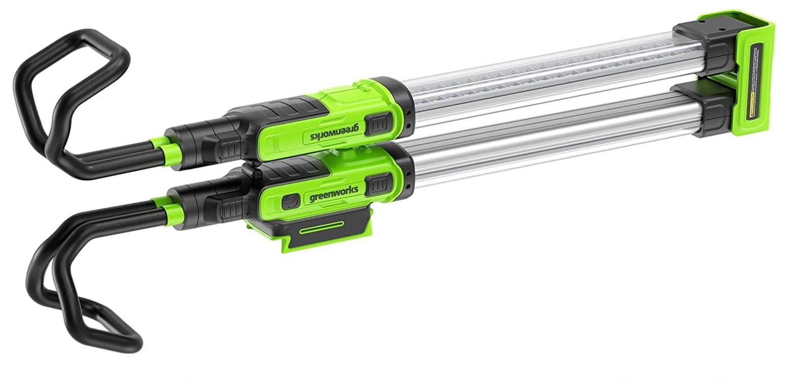 Lampe de poche sans fil Greenworks G24HWL; 24 V (sans batterie et chargeur)