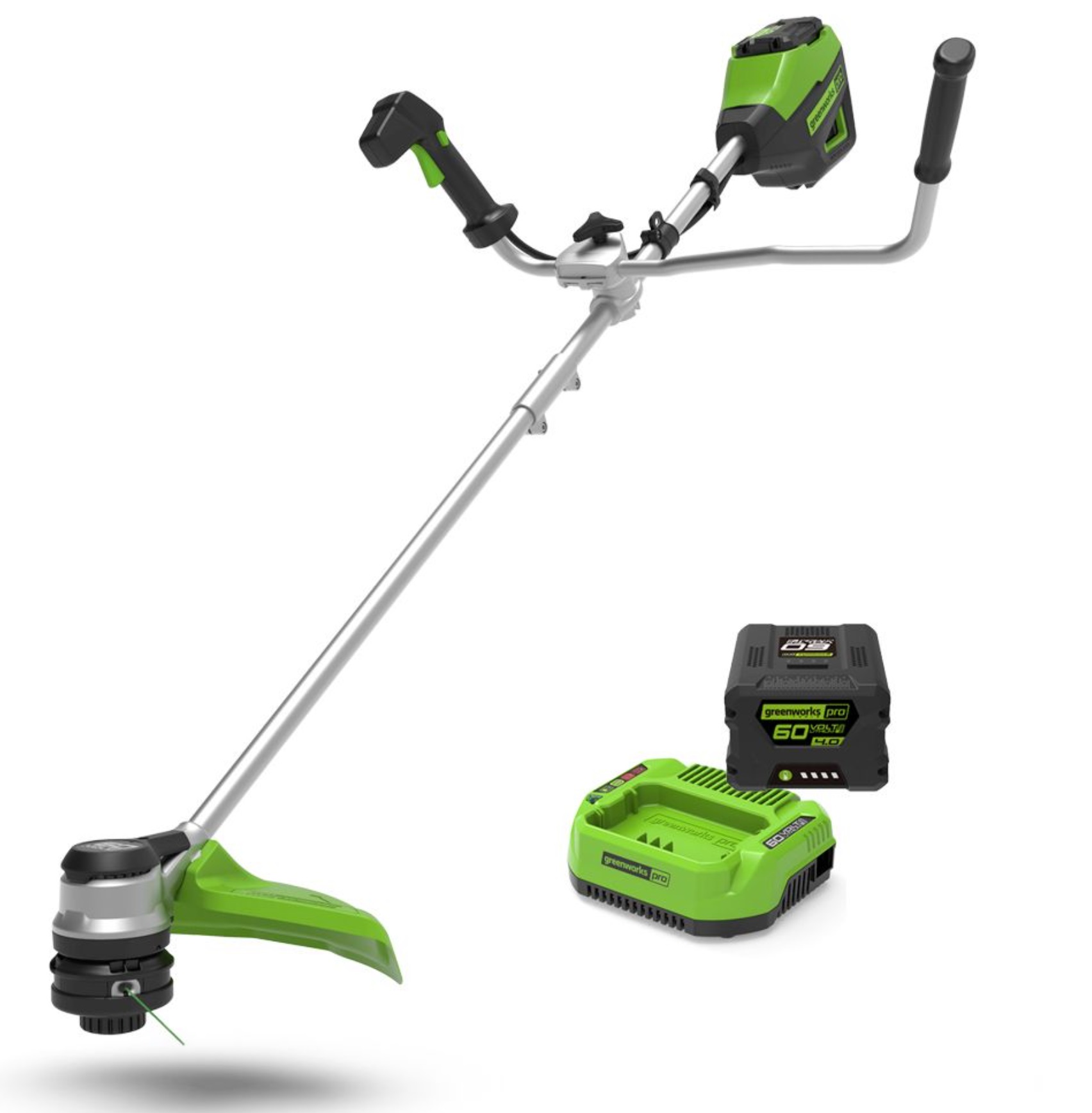Coupe-gazon Greenworks GD60BCBK4; 60 V; 1x4,0 Ah accu.