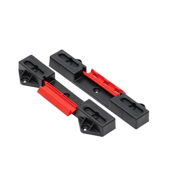 Support mural pour aspirateur Qbrick Z257004PG011; 2 unités