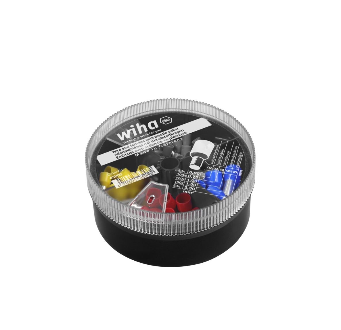 Jeu de bits Wiha W43900; 0,5-2,5 mm; 400 unités