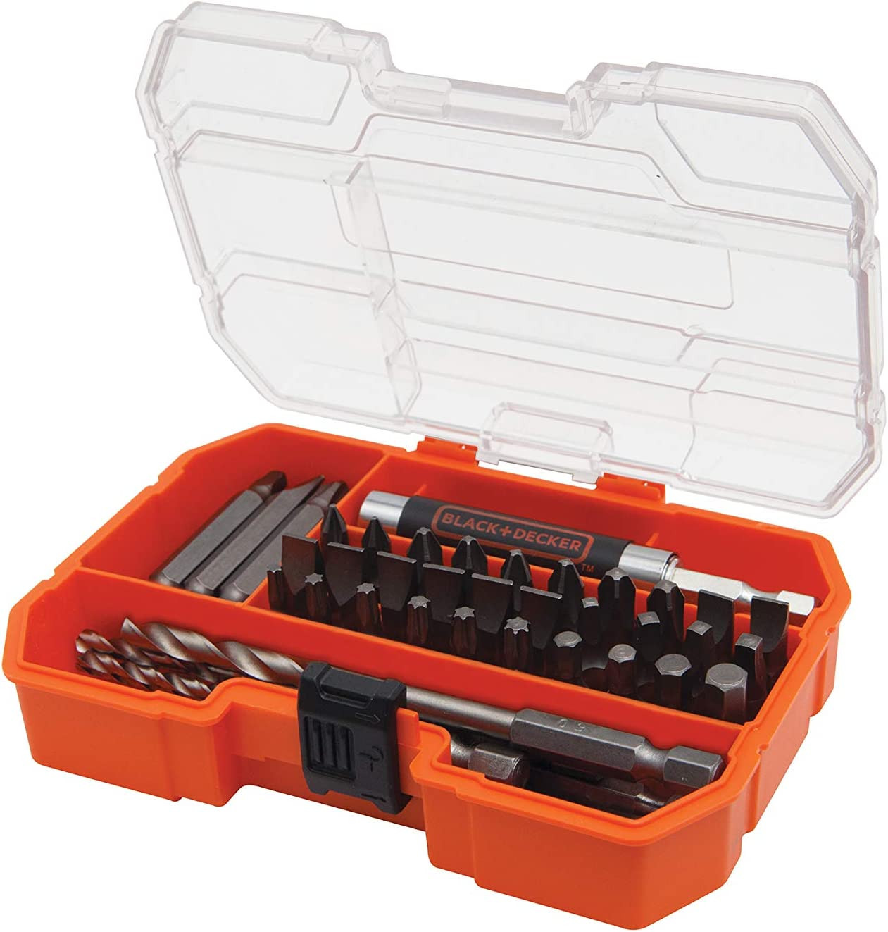 Jeu de forets et de tournevis Black & Decker A7234-XJ; 45 unités