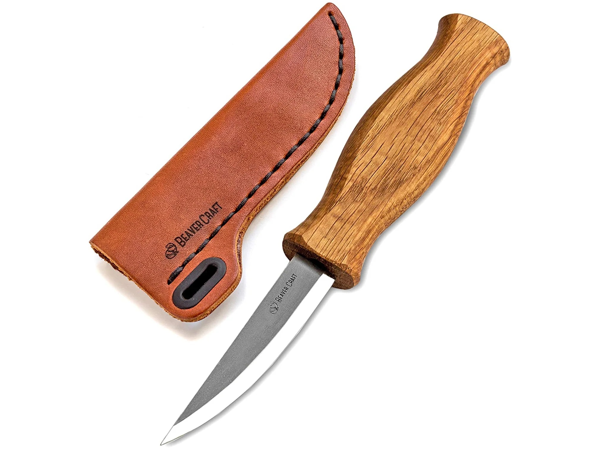 Couteau BeaverCraft C4S; 80 mm; pour la sculpture sur bois