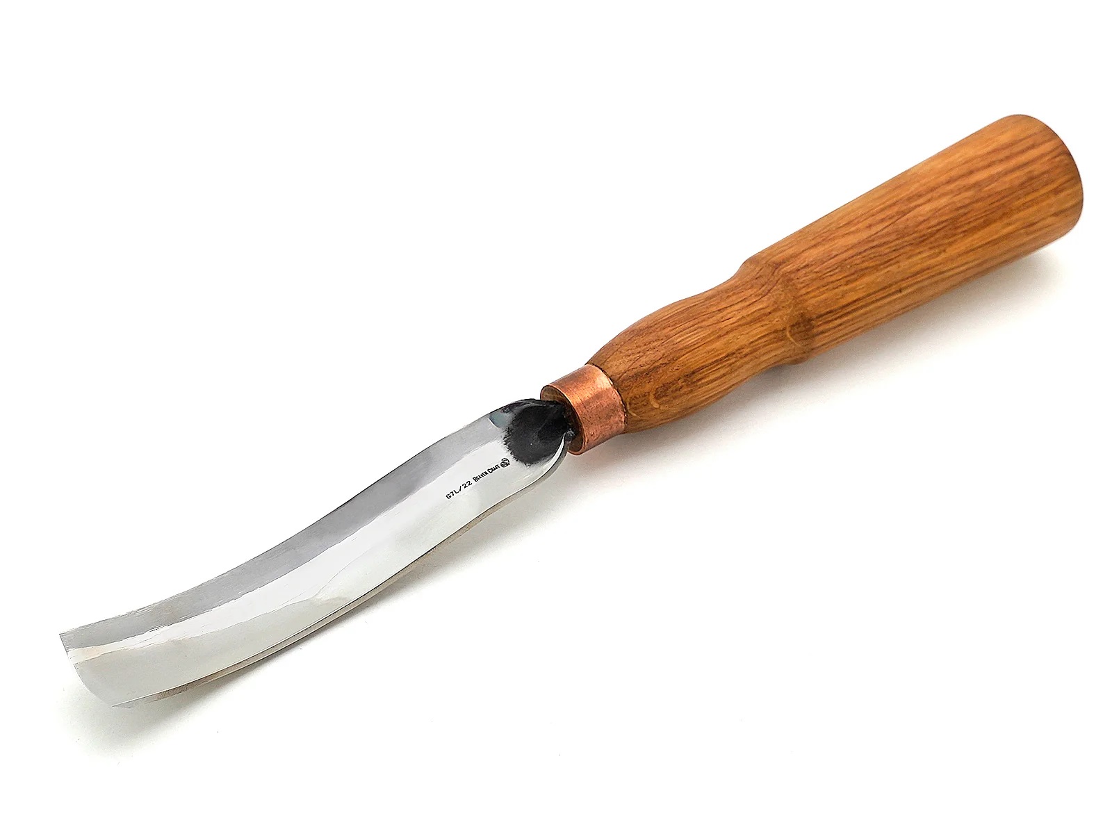 Ciseau demi-circulaire BeaverCraft G7L/22; pour la sculpture sur bois