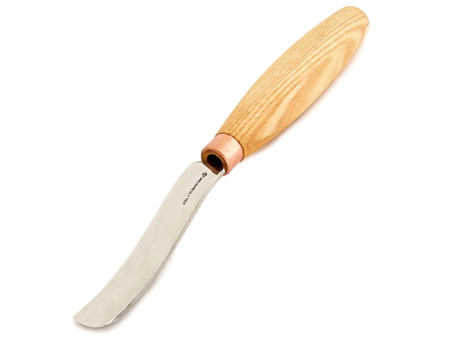Burin droit BeaverCraft K6L/15; pour la sculpture sur bois