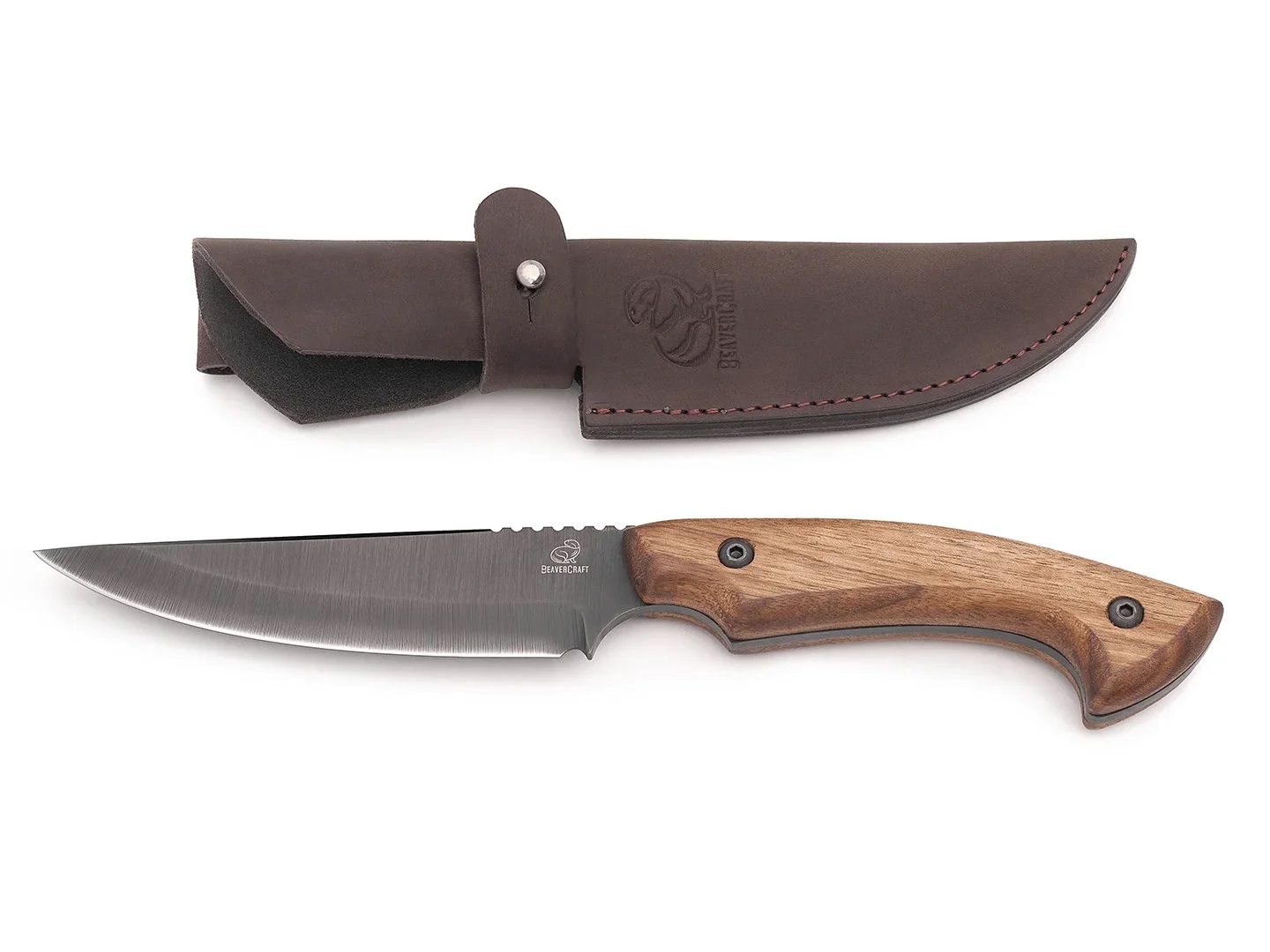 Couteau à baldaquin fixe avec étui BeaverCraft HGK6; 260 mm