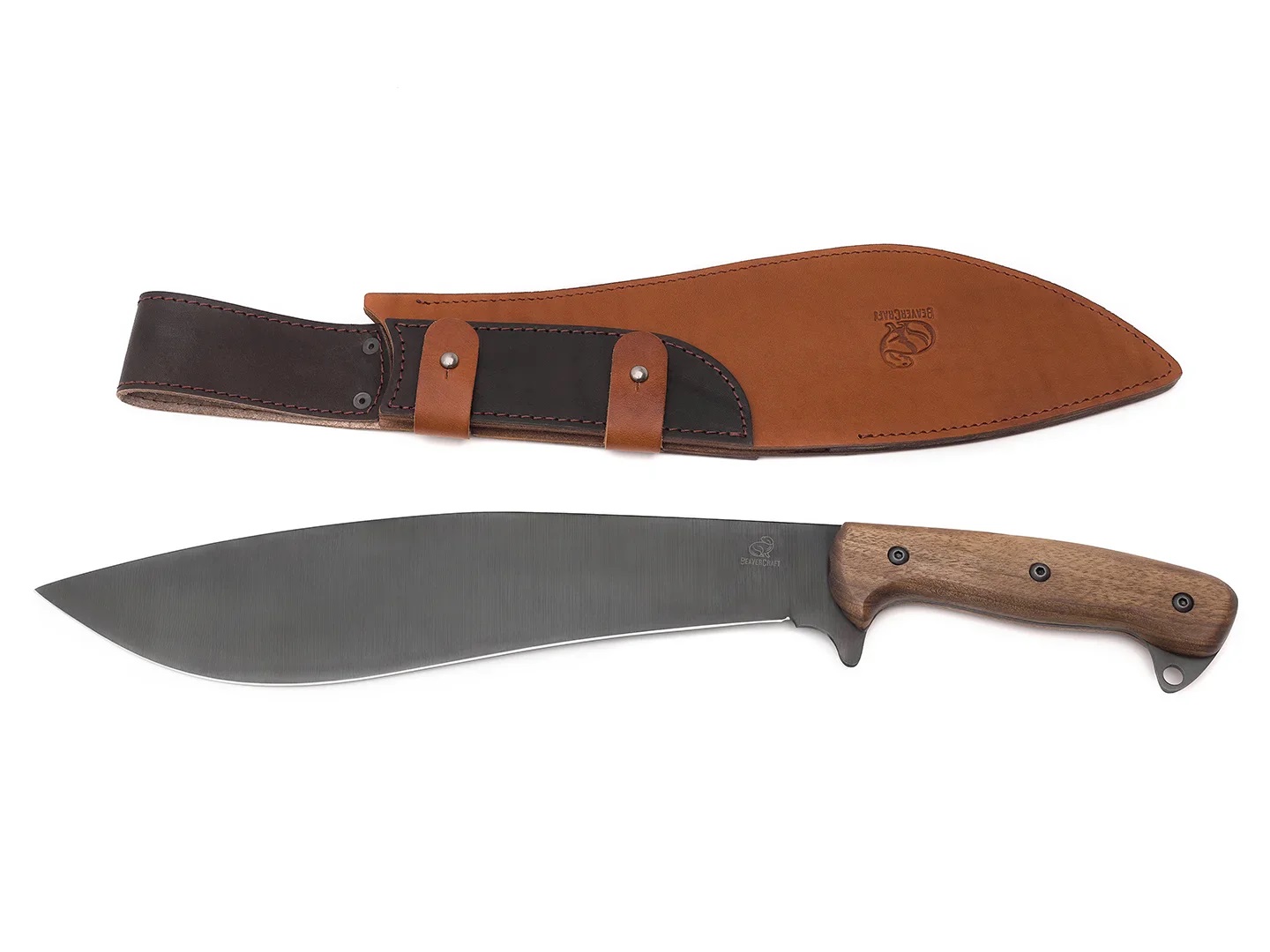 Couteau à baldaquin fixe avec étui BeaverCraft KKR1; 435 mm