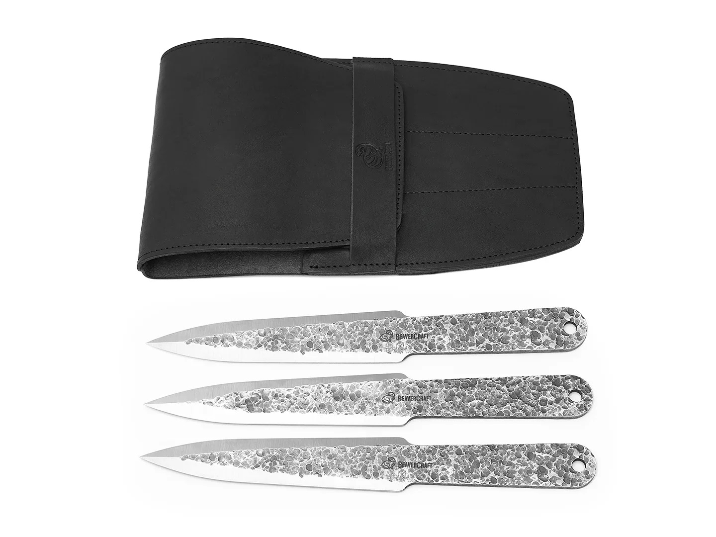 Ensemble de couteaux BeaverCraft TK Set1; 258 mm; avec étui