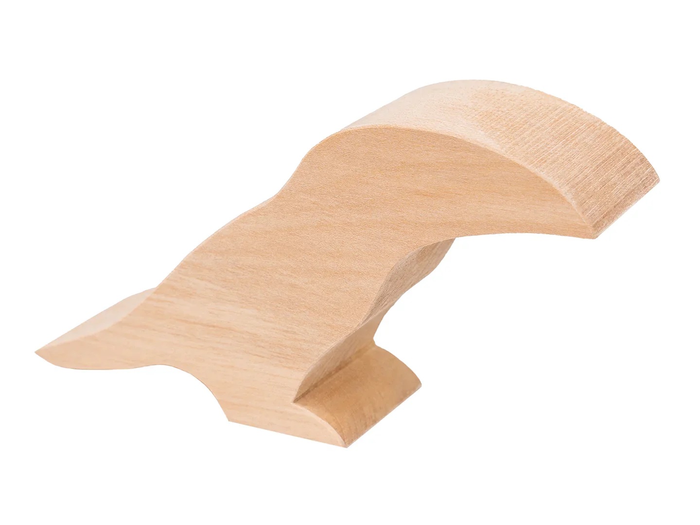 Cuillère en bois vierge BeaverCraft Bird Toucan; 190x105x50 mm; à sculpter