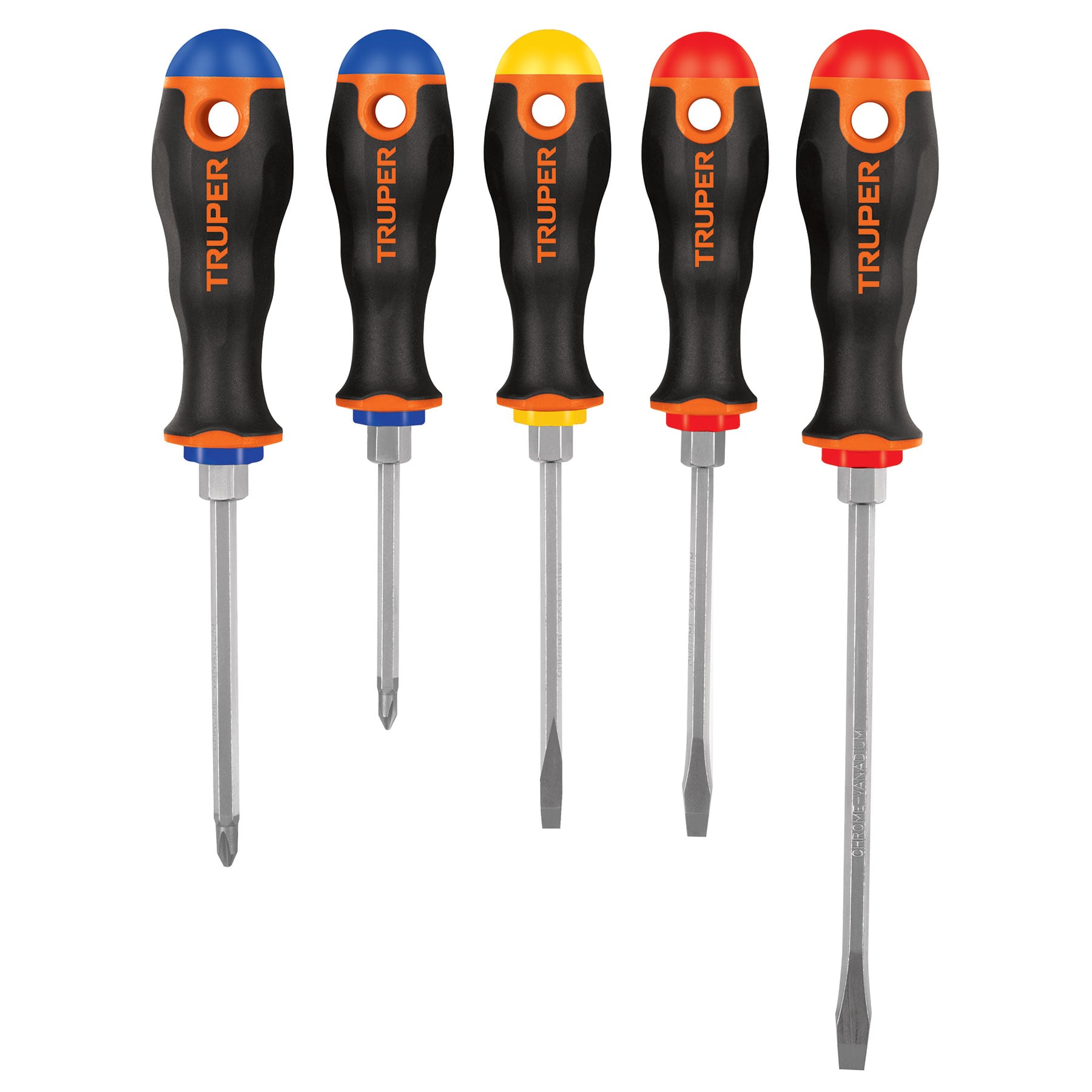 Ensemble de tournevis Truper DTJ-5B; 5 unités
