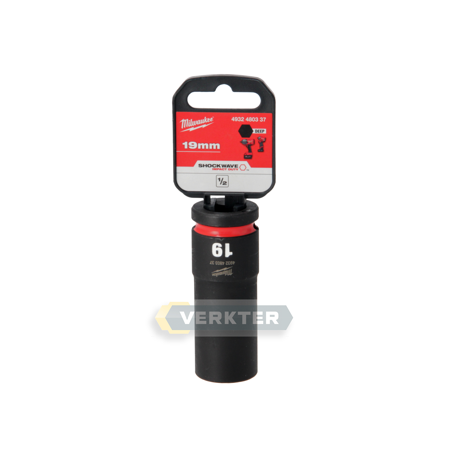 Prise d'impact Milwaukee 4932480337; 19x78 mm; 1/2'' mm