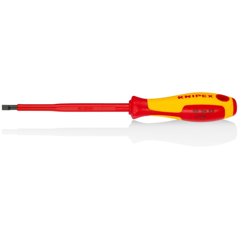 Tournevis plat Knipex 982055; SL5,5; 125 mm