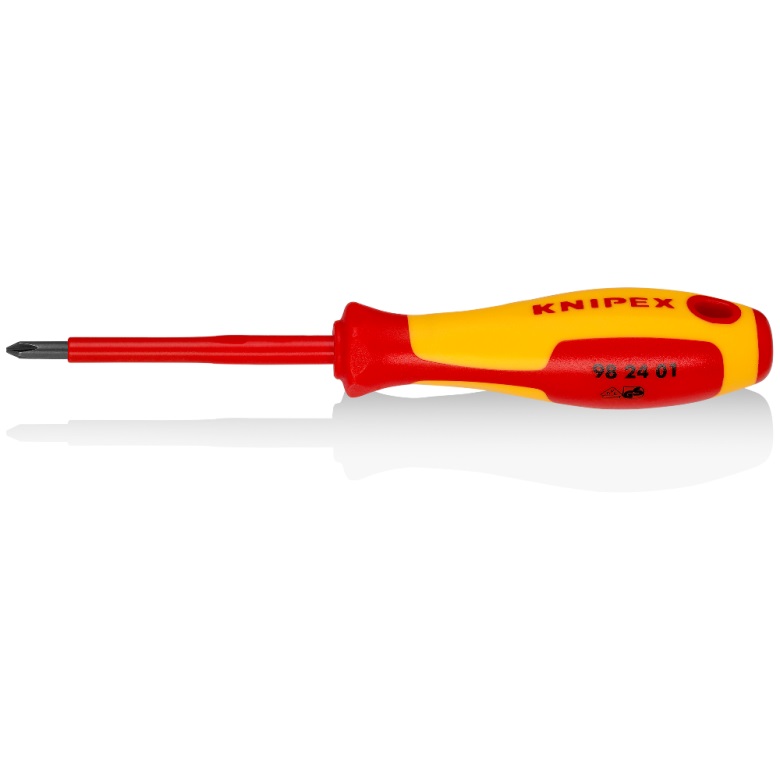 Tournevis croisé Knipex 982401; PH1; 80 mm
