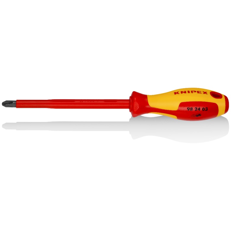 Tournevis croisé Knipex 982403; PH3; 150 mm