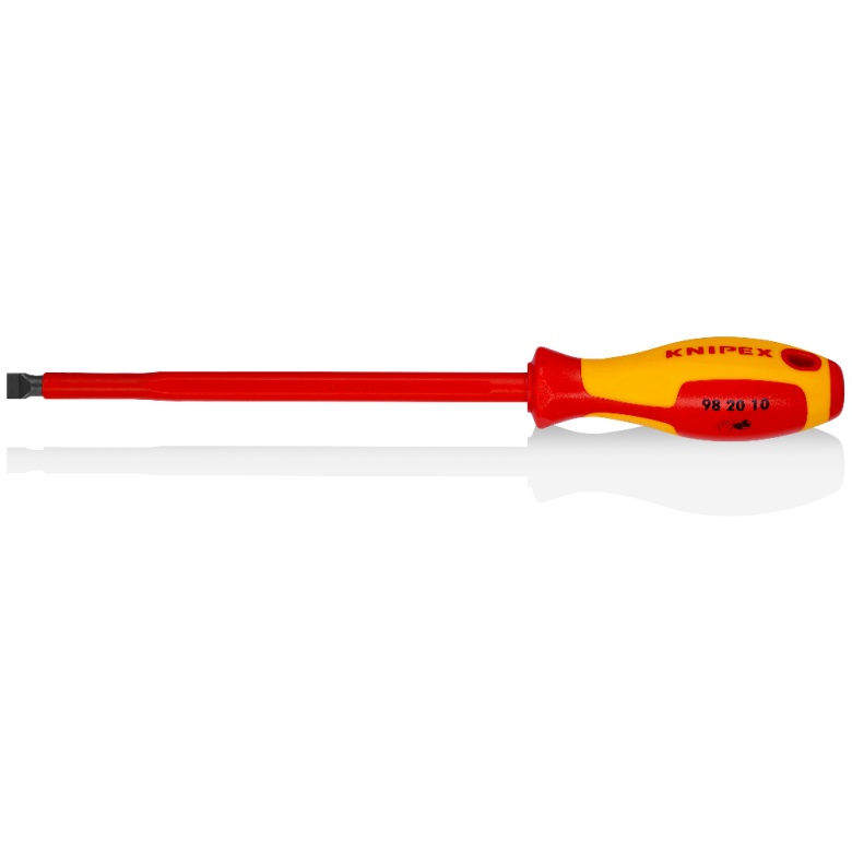 Tournevis plat Knipex 982010; SL10; 200 mm