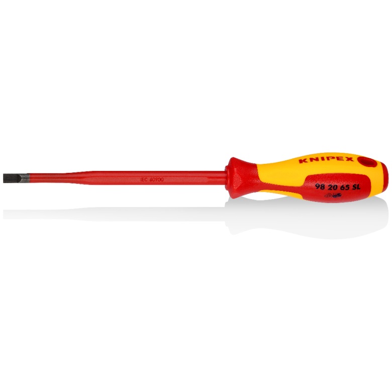 Tournevis plat Knipex 982065SL; SL6,5; 150 mm