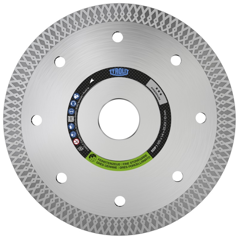 Disque à tronçonner diamanté Tyrolit 34529153; 125 mm