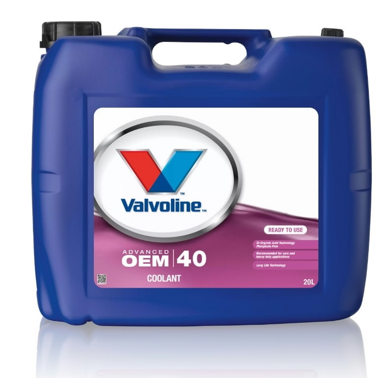 Liquide de refroidissement Valvoline OEM ADVANCED 40 RTU; 20 l