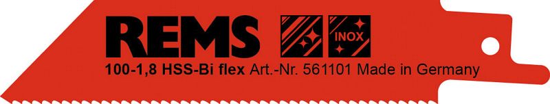 Lames scie sabre Rems 561101R05; 100 mm; 5 unités