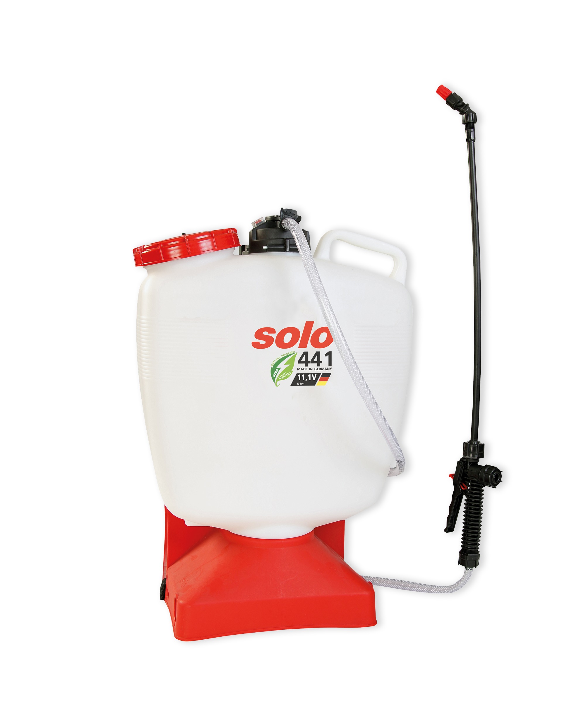 Pulvérisateur sans fil Solo 411; 10 l; 11,1 V; 1x2,5 Ah accu.