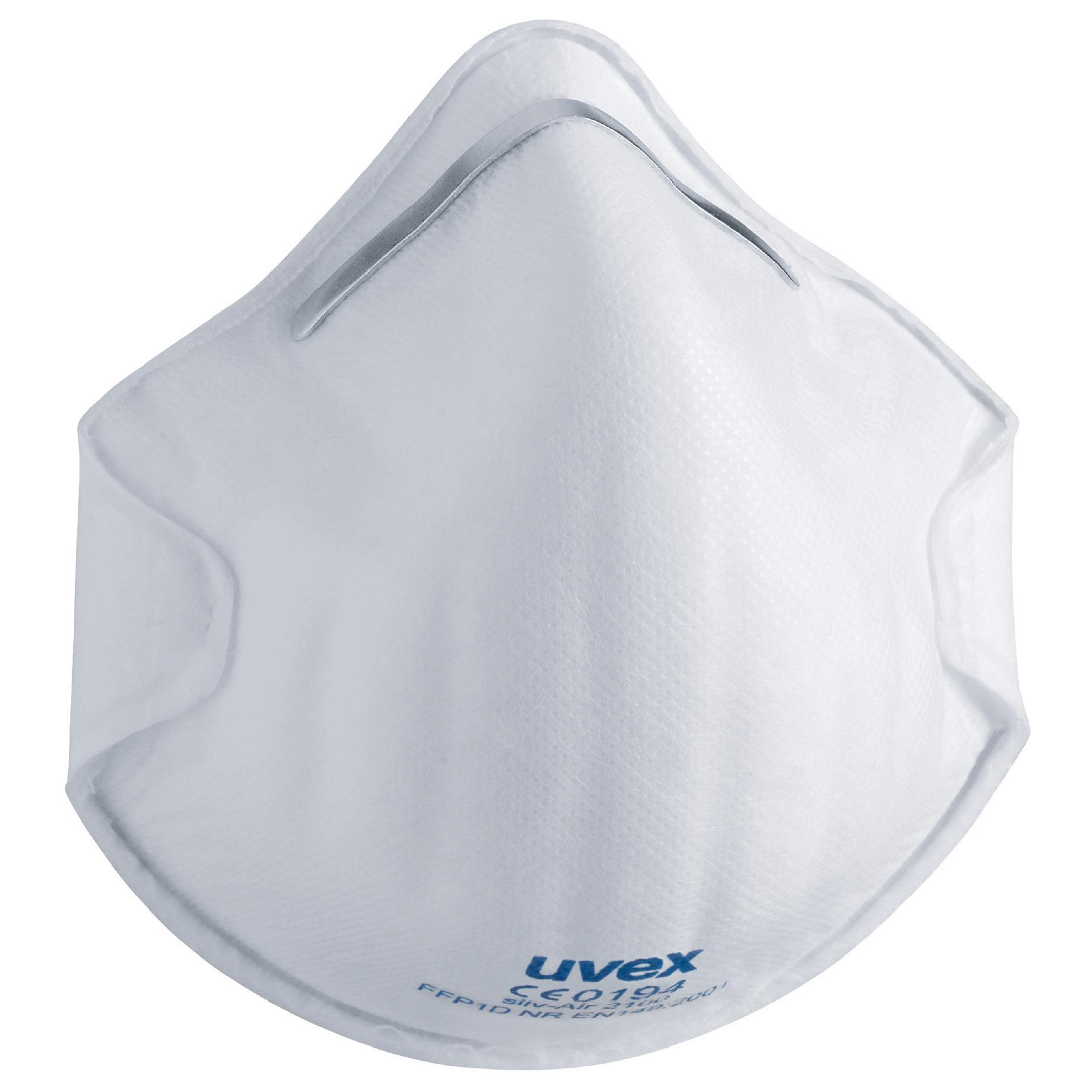 Masque respiratoire UVEX Silv-Air classic 2100; FFP1; 3 unités