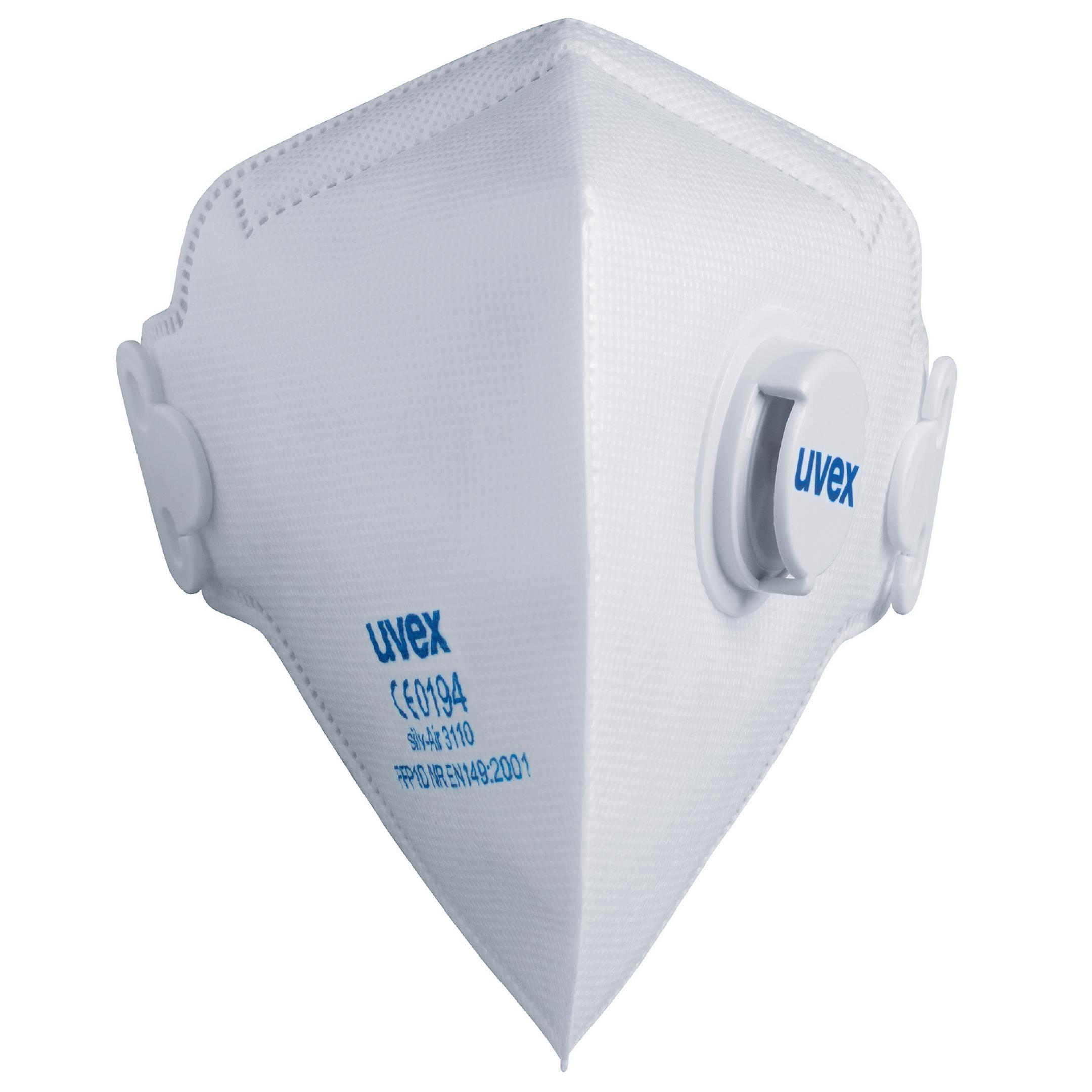 Masque respiratoire avec soupape UVEX Silv-Air classic 3110; FFP1; 3 unités