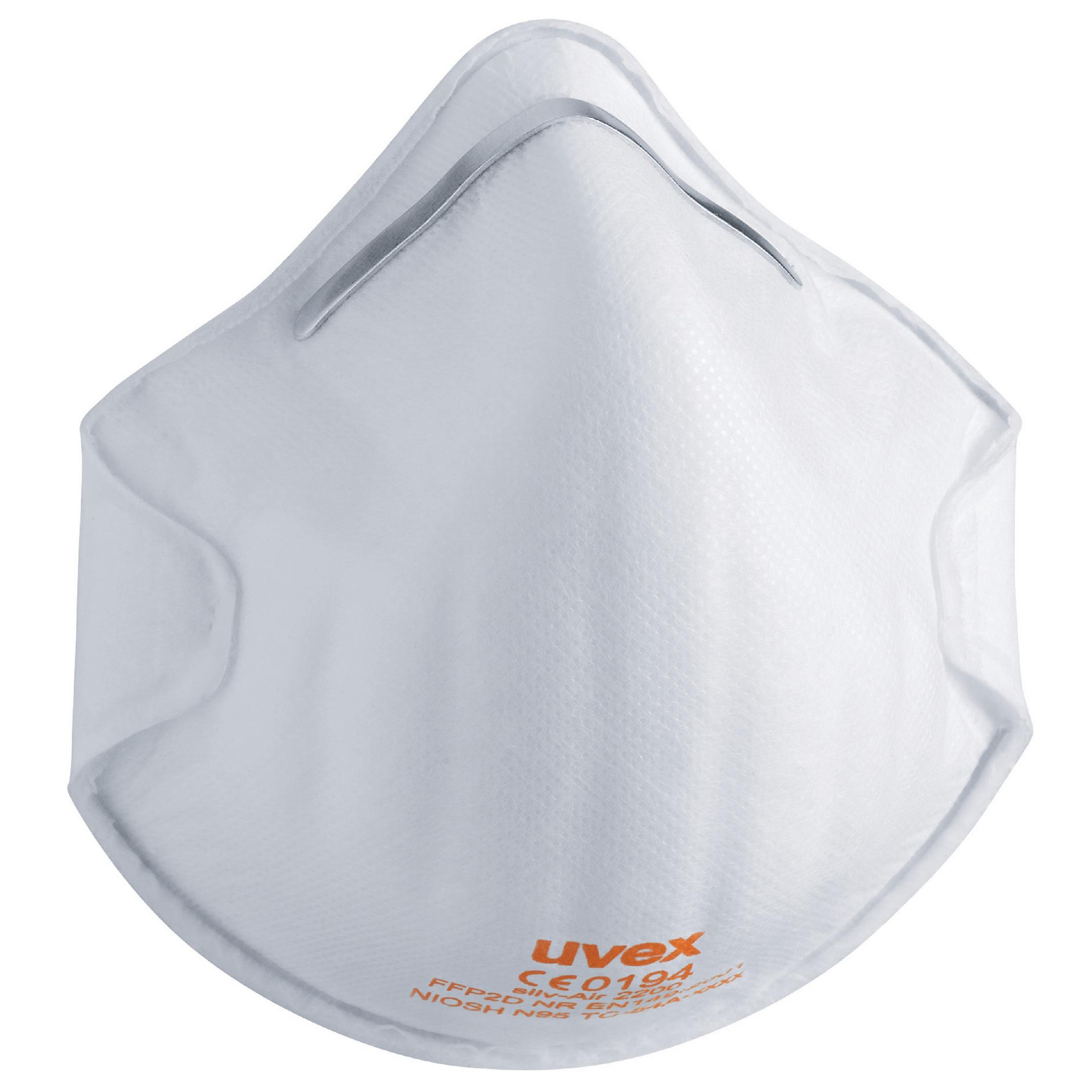 Masque respiratoire UVEX Silv-Air classic 2200; FFP2; 3 unités