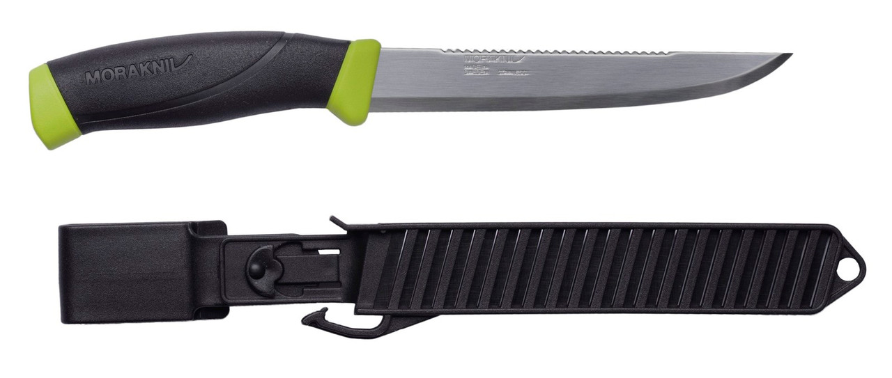 Couteau à baldaquin fixe avec étui Morakniv Fishing Scaler 150; 265 mm