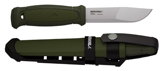 Couteau à baldaquin fixe avec étui Morakniv Kansbol; 226 mm
