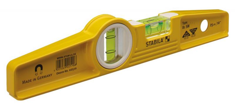 Niveau à bulle magnétique Stabila 81 SM; 25 cm