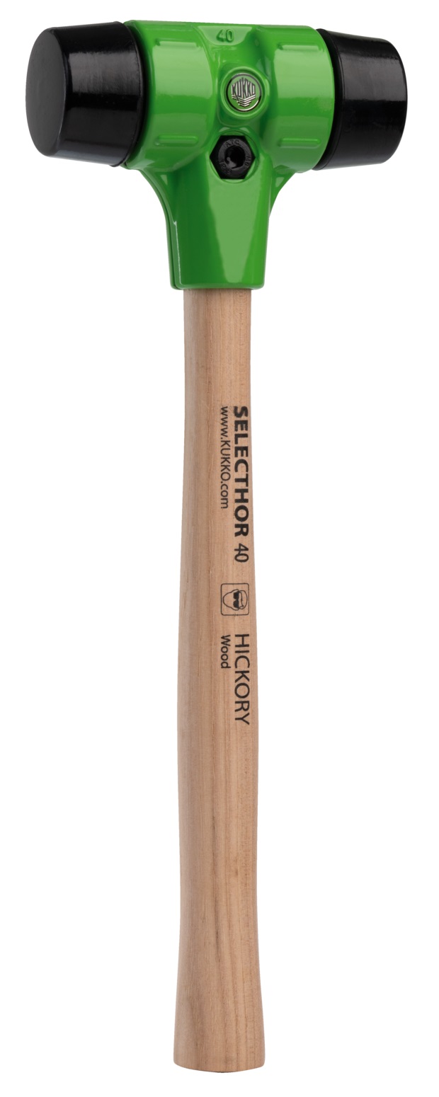 Marteau en caoutchouc Kukko Selecthor; 40 mm
