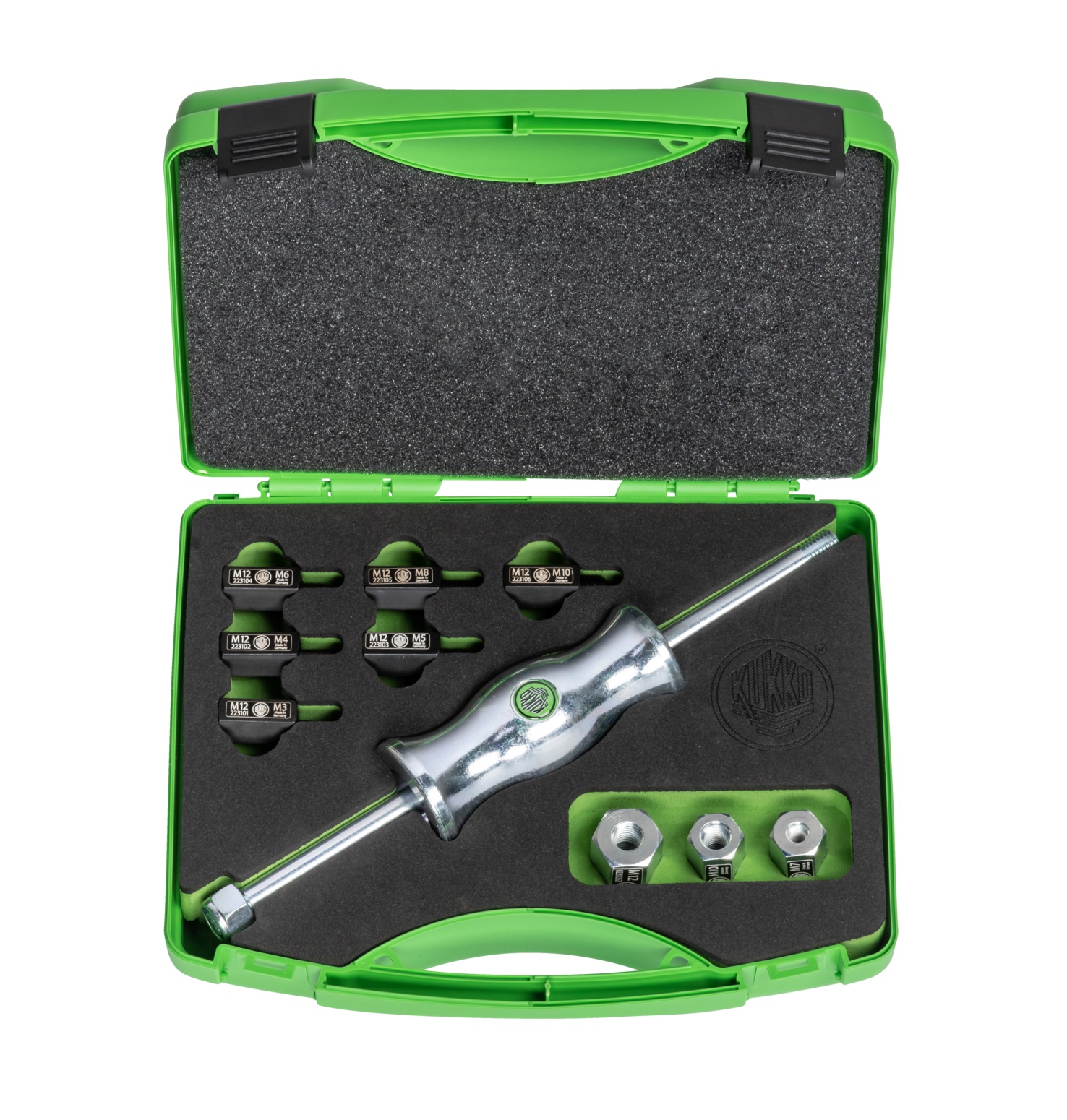 Marteau Kukko KS-22-01; 1 kg; marteau coulissant; 10 pièces