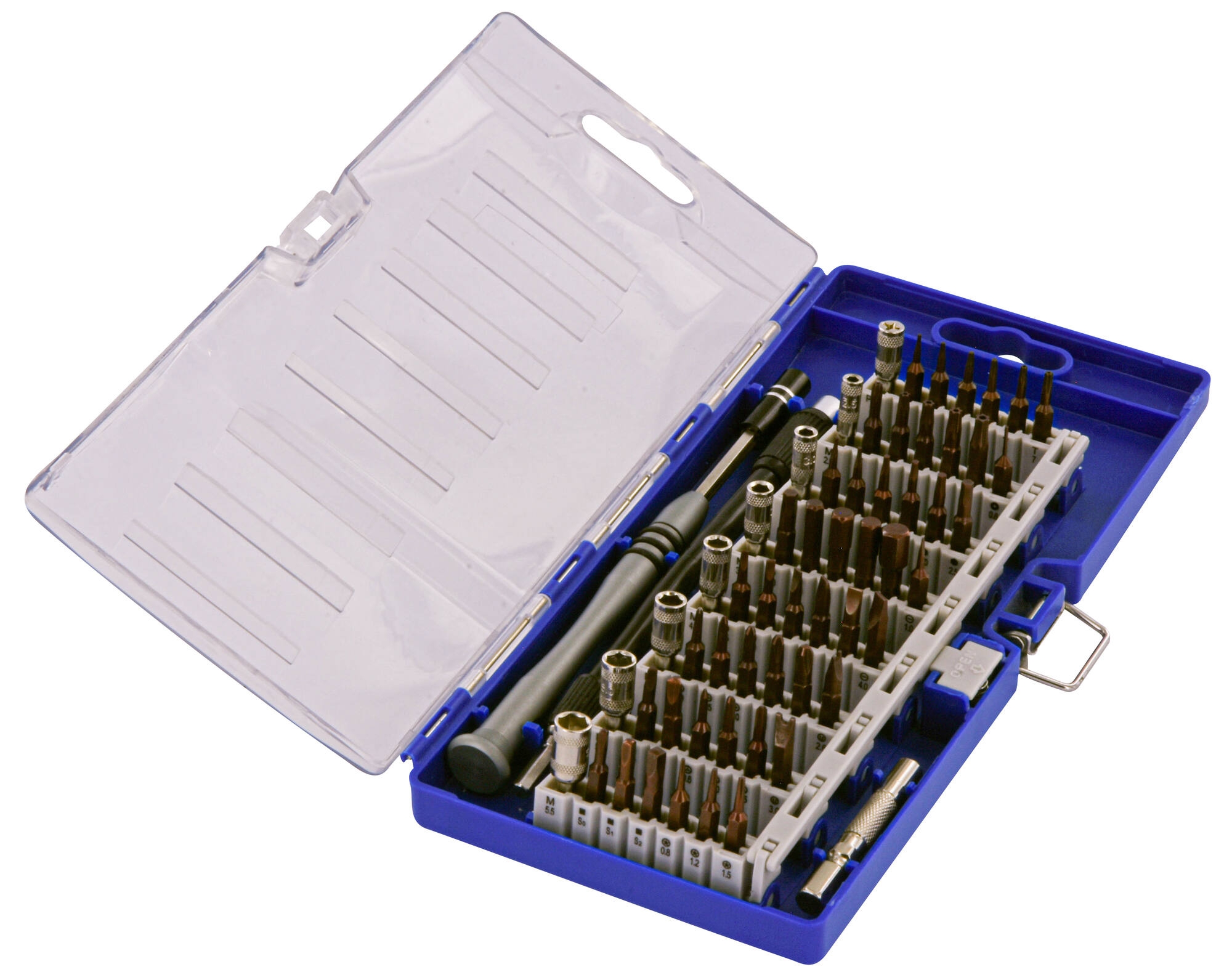 Jeu d'accessoires de tournevis Tivoly 11501570060; 60 unités