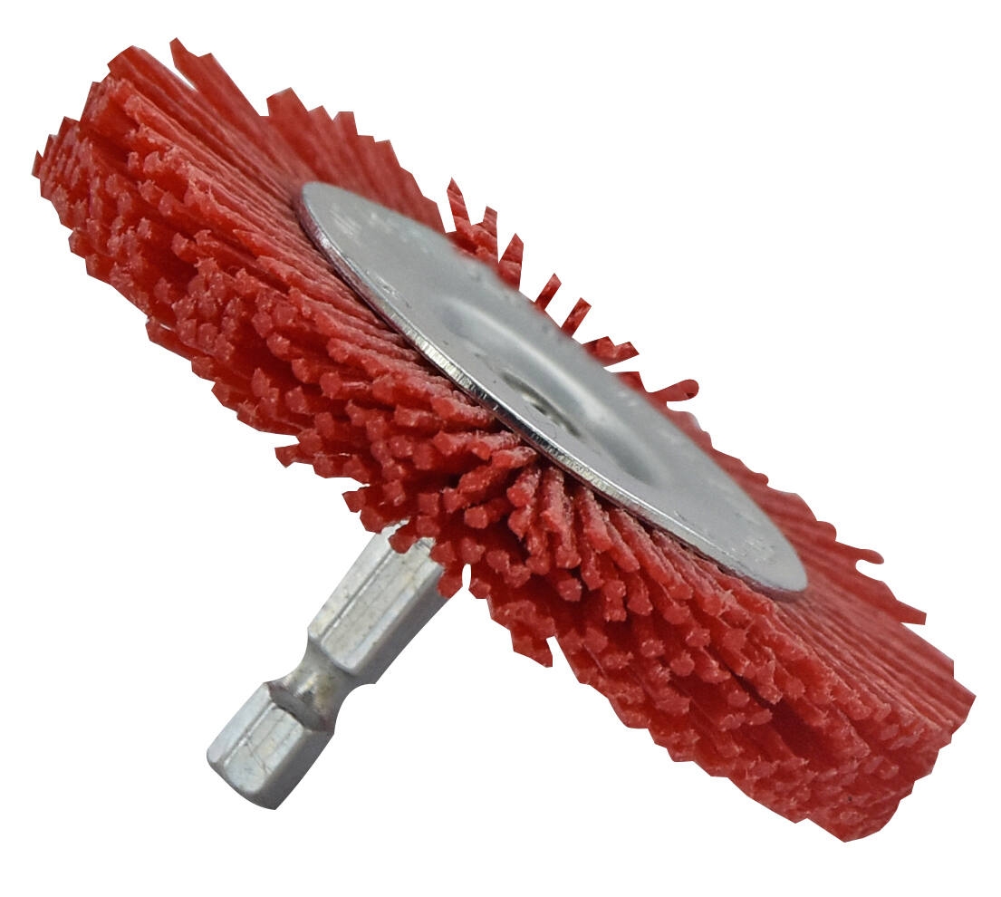 Brosse ronde en nylon Tivoly XT20222000778; 100 mm