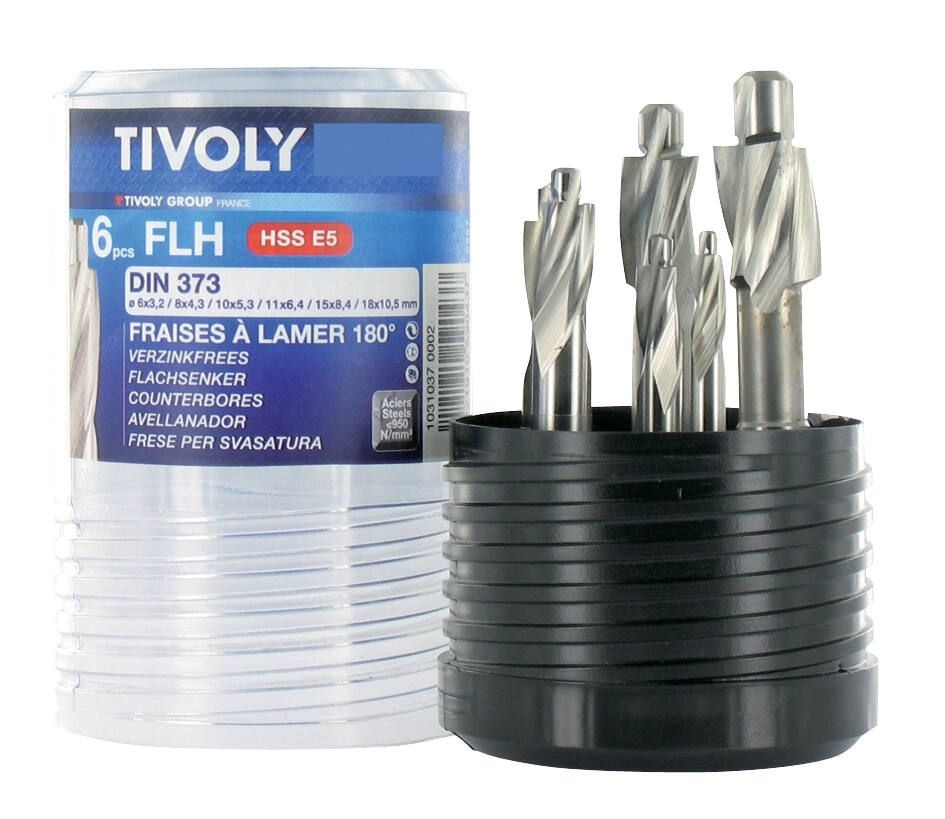 Coffret de forêts pour le bois Tivoly 10310370002; 6 vnt.