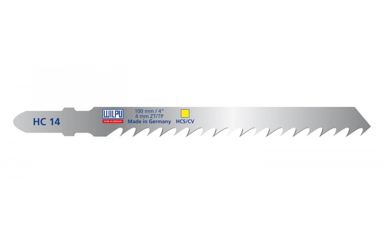 Lames pour scie sauteuse Wilpu HC 14; 25 unités